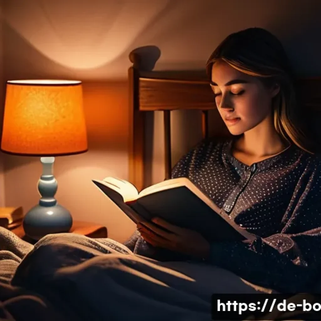 일주기 리듬 분석을 위한 데이터 수집 방법 - **Prompt:** A cozy bedroom scene at dusk. A young woman in her early 20s, wearing comfortable pajama...