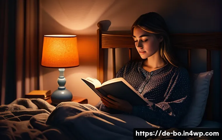 일주기 리듬 분석을 위한 데이터 수집 방법 - **Prompt:** A cozy bedroom scene at dusk. A young woman in her early 20s, wearing comfortable pajama...